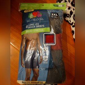 Fruit of the loom long leg boxer briefs